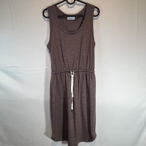 Gilli Women's Pink Blush Sleeveless Dress With Pockets Fits Like Size Small Tank